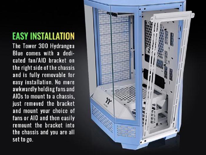 Thermaltake The Tower 300 Hydrangea Blue image 11