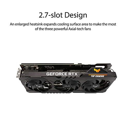 ASUS TUF Gaming GeForce RTX 3070 V2 OC Edition LHR image 3
