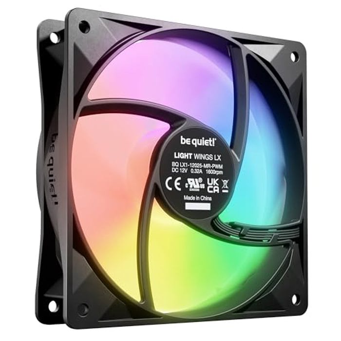 be quiet! Light Wings LX High Speed 120mm ARGB Black image 9