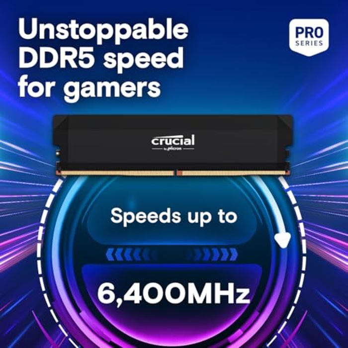 Crucial Pro 64GB (2x32GB) DDR5 6000MHz image 2