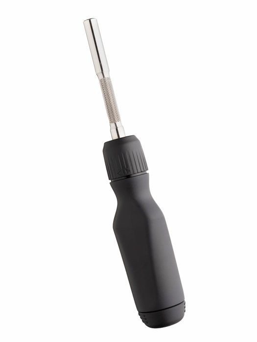 LTT Ratcheting Screwdriver (All Black / Silver Shaft) image 9