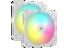 Corsair RS140 ARGB White PWM 140mm Fan 2 Pack CO-9050187-WW