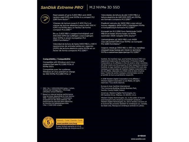 SanDisk Extreme PRO 500GB image 20