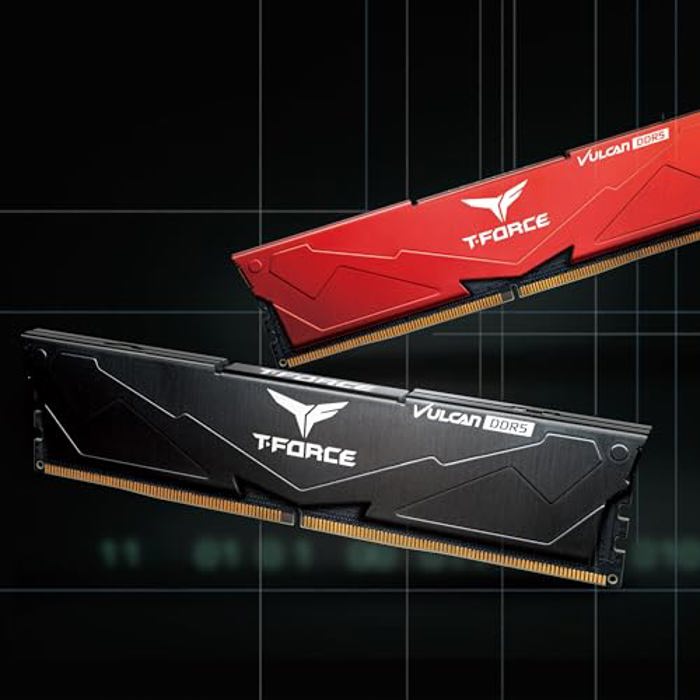 TEAMGROUP T-Force Vulcan 64GB (2x32GB) DDR5 6400MHz Red image 5