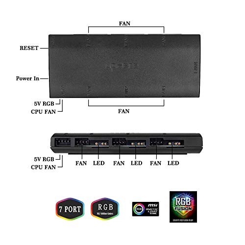upHere T7SYC7 120mm 3-Pack image 8