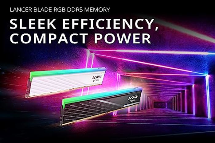 XPG Lancer Blade RGB 32GB (2x16GB) DDR5 6400MHz White image 4