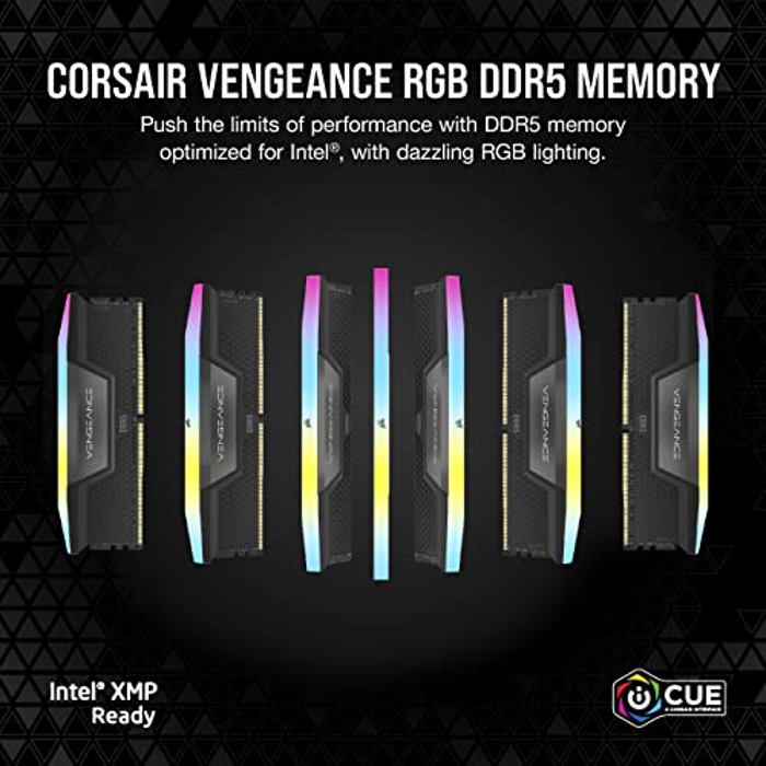 CORSAIR Vengeance RGB 96GB (4x24GB) DDR5 6400MHz image 2