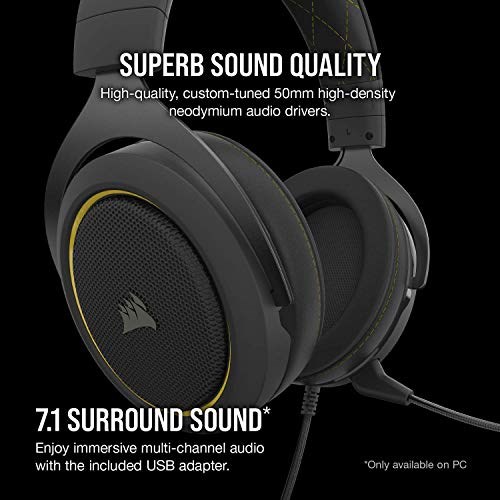 Corsair HS60 Pro Yellow image 3
