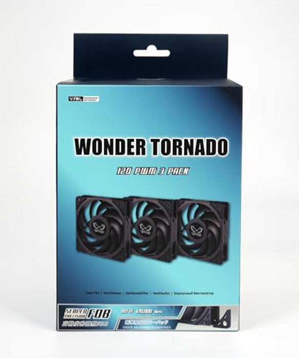 Scythe Wonder Tornado 120 2000RPM 3 Pack image 3