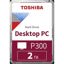 Toshiba P300 2TB 3.5" SATA 3 7200RPM 128MB Cache HDWD320UZSVA