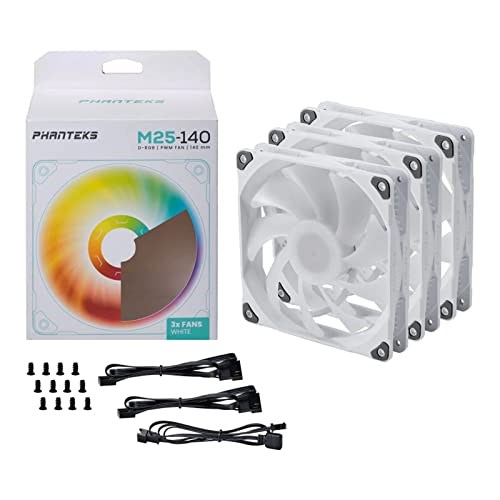 Phanteks M25-140 D-RGB White (3 Pack) image 5