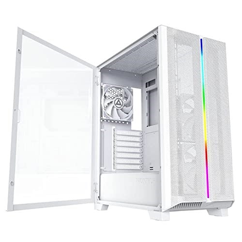 MONTECH Sky ONE LITE White vs King 65 PRO Case Comparison Pangoly