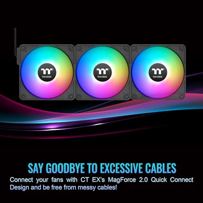 Thermaltake CT140 EX ARGB Sync 3 Pack image 4