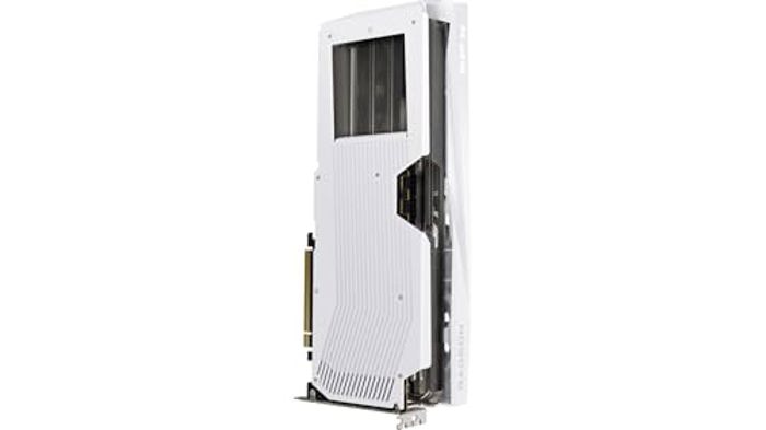 XFX Quicksilver Radeon RX 9070 XT White Magnetic Air Edition image 3