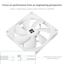 Thermalright TL-C14CW White thumbnail 3