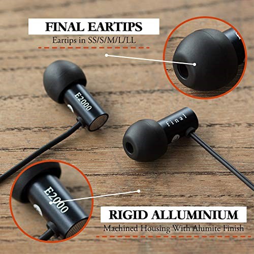 Final Audio Design Dynamic Earphone E2000CS image 2