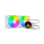 MONTECH LightFlow ARGB 240 White 240mm AIO Infinity Mirror Design 3100RPM Pump 2x120mm ARGB Fans