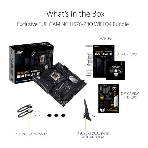 Compatible processors with ASUS TUF Gaming H670-PRO WiFi D4 | Pangoly