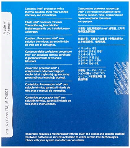 Intel Core i5-7400T image 3