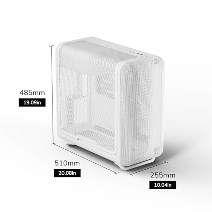 Hyte X50 Air Snow White image 10