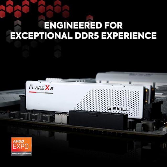 G.SKILL Flare X5 32GB (2x16GB) DDR5 6000 White image 2