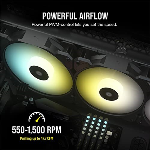 CORSAIR iCUE SP120 RGB Elite Triple Fan image 3