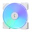 Fractal Design Prisma AL-18 PWM White 180mm RGB Fan LLS Bearing FD-FAN-PRI-AL18-PWM-WT