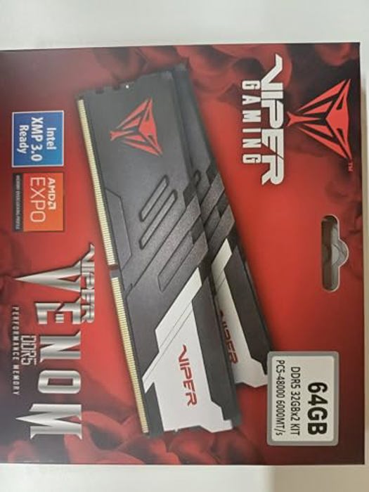 Patriot Viper Venom 64GB (2X32GB) DDR5 6000MHz image 5