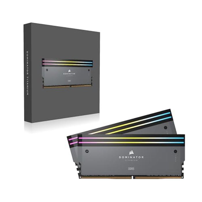 CORSAIR Dominator Titanium RGB 64GB (2x32GB) DDR5 6000MHz CL30 AMD image 6