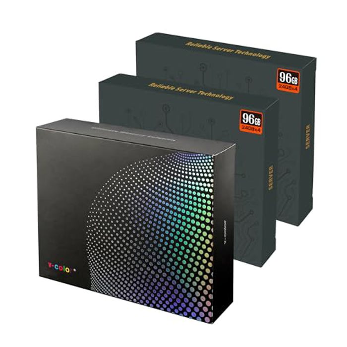 V-Color 192GB (8x24GB) DDR5 6600MHz OC R-DIMM image 2