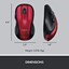 Logitech M510 Red thumbnail 3