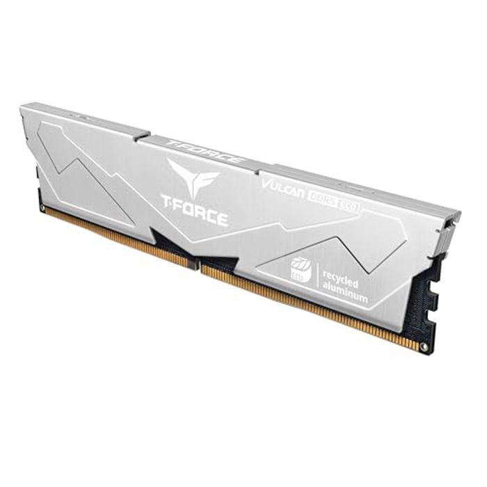 TEAMGROUP T-Force Vulcan ECO 32GB (2x16GB) DDR5 6000MHz Silver CL38 image 4