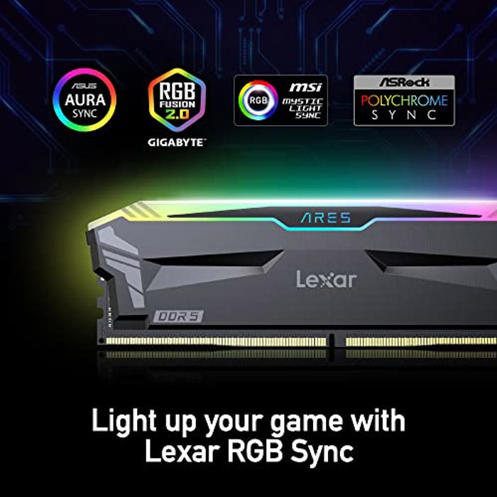Lexar ARES RGB 32GB (2x16GB) DDR5 5600 image 4