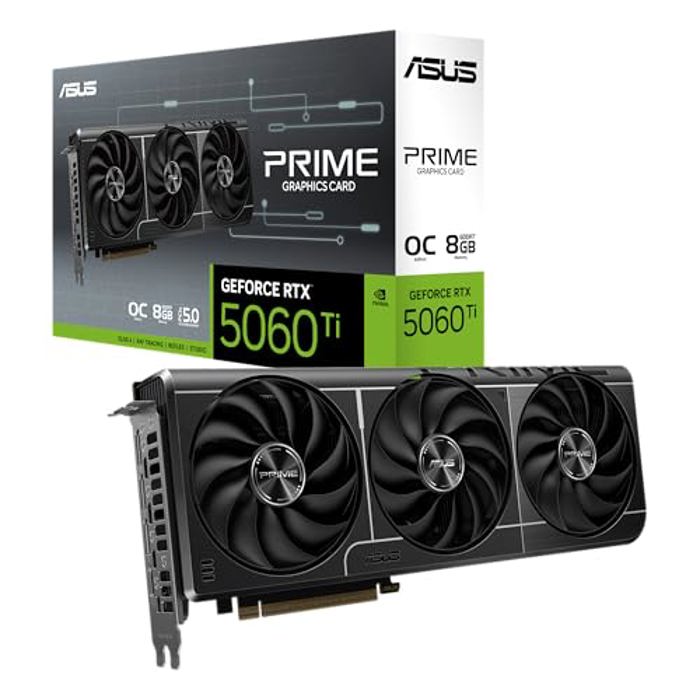 Carte Graphique ASUS RTX 5060 LP BRK 8Go GDDR7 - Faible Profil - NVIDIA Blackwell - PCIe 5.0 - Pour PC Compact