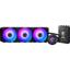 MSI MAG CORELIQUID 360RH CPU AIO Cooler + Hub 360mm Radiator ARGB Hub 3x 120 mm ARGB PWM Fan