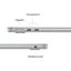 Apple MacBook Air 2026 13" 24GB Unified Memory 1TB Silver thumbnail 4