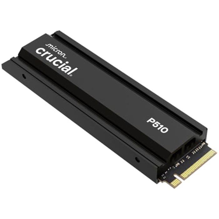 Crucial P510 1TB Heatsink