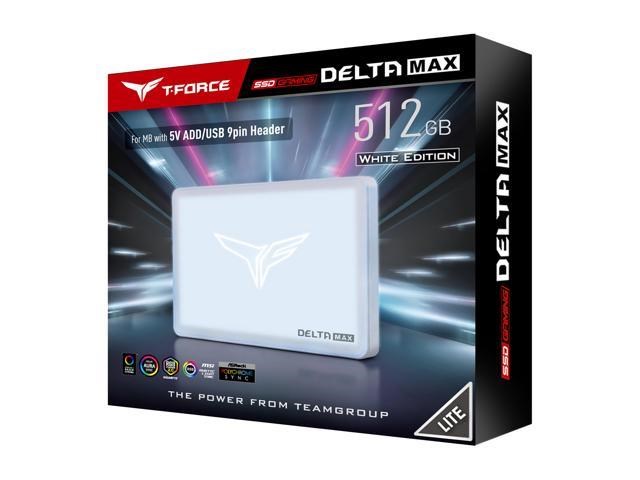 Team Group T-FORCE DELTA MAX WHITE RGB LITE 512GB image 5