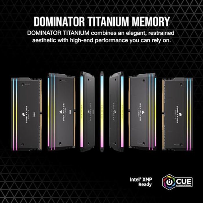 CORSAIR Dominator Titanium RGB 96GB (4x24GB) DDR5 6000MHz image 2