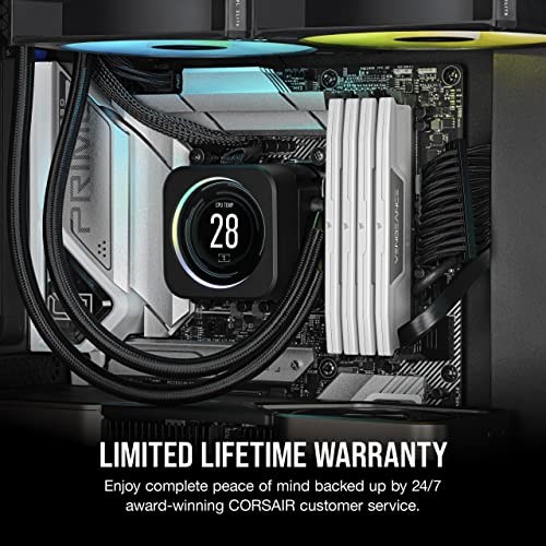 ①ホワイト CORSAIR VENGEANCE 64gb VENGEANCE® RGB 64GB (2x32GB) DDR5 DRAM 6400MT/s CL32 Memory Kit