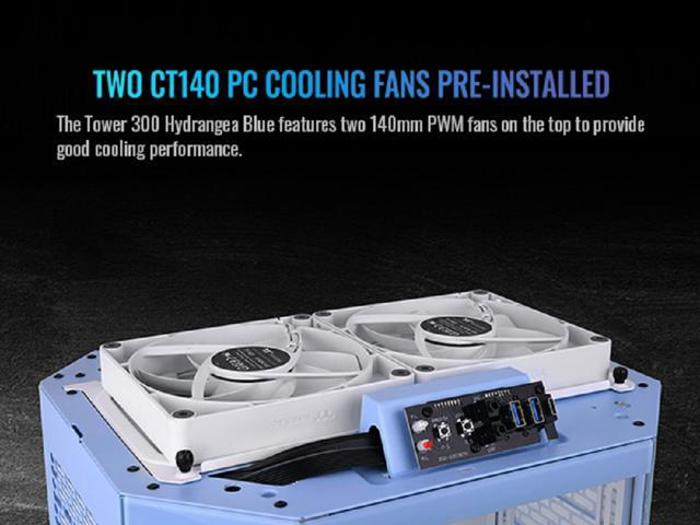 Thermaltake The Tower 300 Hydrangea Blue image 10