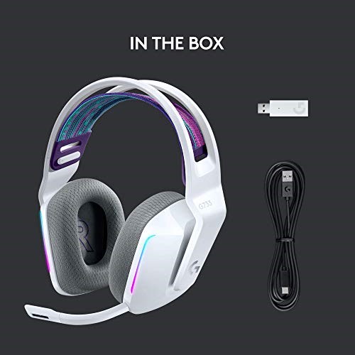 Logitech G733 Lightspeed Wireless White image 6