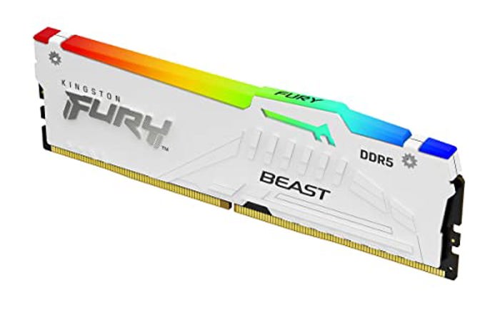 Kingston Fury Beast RGB 64GB (2x32GB) DDR5 6400 White image 2