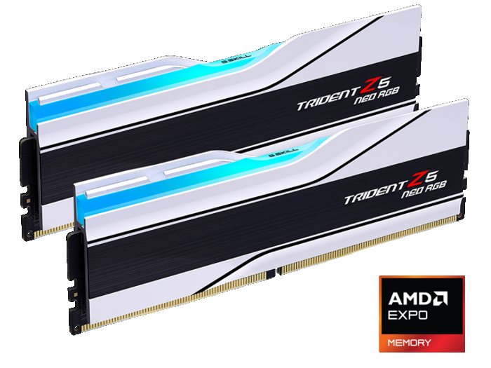 G.SKILL Trident Z5 Neo RGB 96GB (2 x 48GB) DDR5 6000 White image 1