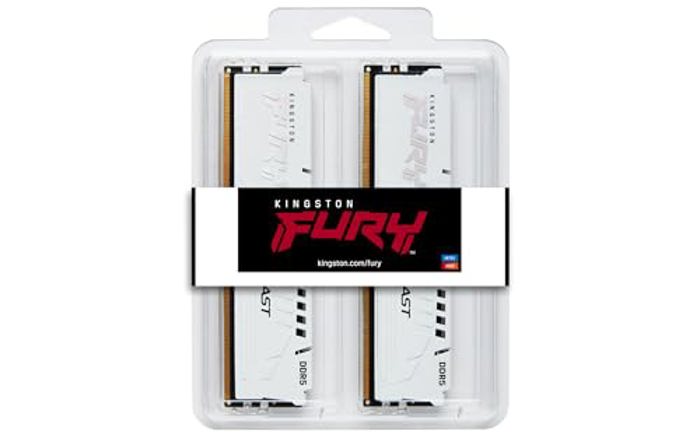 Kingston Fury Beast 32GB (2x16GB) DDR5 6400 White image 4