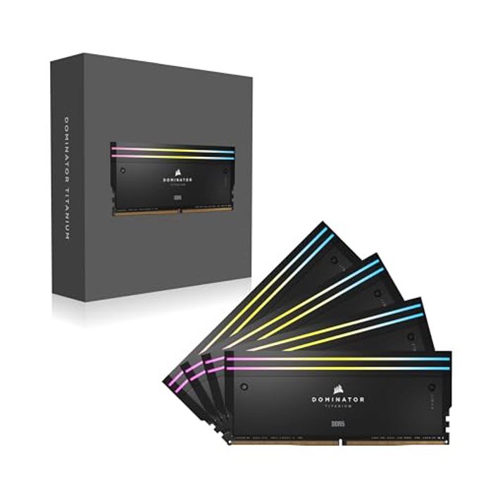 CORSAIR Dominator Titanium RGB 64GB (4x16GB) DDR5 6400MHz image 6