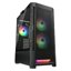 Cougar Duoface RGB Mid RGB Lighting 2x Front Panels Included - Mesh / Tempered Glass CGR-5ZD1B-RGB