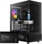 GAMDIAS ATLAS E1 ATX Mid Tower Tempered Glass Temperature Display 3X 120mm ARGB Fans 240mm AIO/Radiator