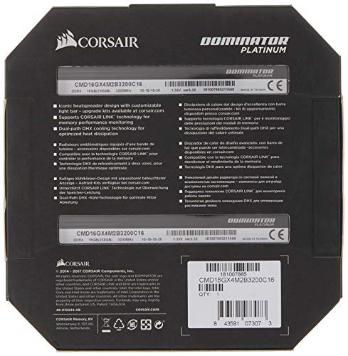 Corsair Dominator Platinum Series 16GB (2x8GB) DDR4 3200MHz image 4