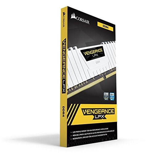 Corsair Vengeance LPX 32GB (4 x 8GB) DDR4 2666 White RAM - Specs